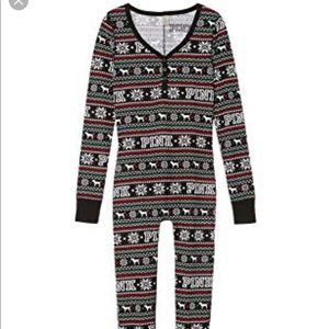 Brand New! Victoria Secret Onesie Pajamas